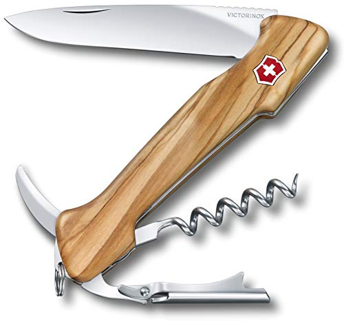 Victorinox Schweizer Taschenmesser Wine Master, Kellnermesser, Multitool, 6 Funktionen, Feststellklinge, Korkenzieher Wein, Zweistufige Stütze, im Sale