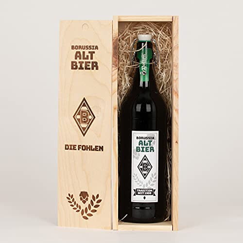 Borussia Mönchengladbach Bier/Altbier 1 Liter mit Presentbox