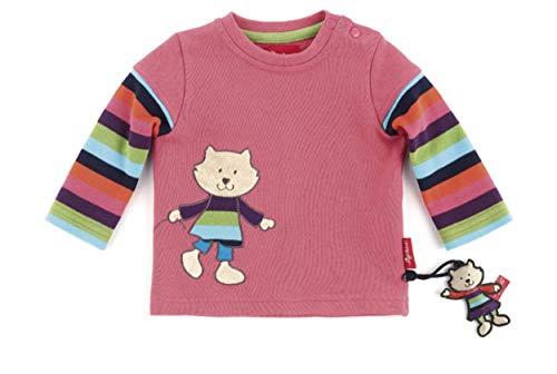 Sigikid Baby - Mädchen Sweatshirt, Einfarbig, Gr. 62, Rosa (Honeysuckle) im Sale