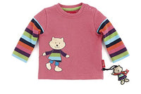 Thumbnail for Sigikid Baby - Mädchen Sweatshirt, Einfarbig, Gr. 62, Rosa (Honeysuckle) im Sale