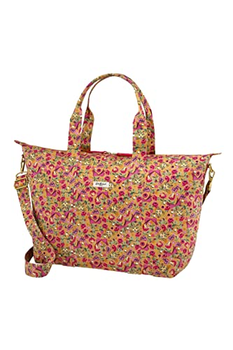 Cath Kidston Pinball Ditsy faltbare Übernachtungstasche mit Crossbody-Gurt, Rosa, mehrfarbig, One Size im Sale