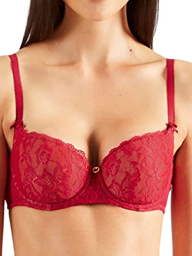 Aubade Damen Rosessence Demi Bra, Rot (Gala), 70D im Sale