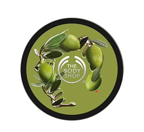 The Body Shop Olive Body Butter unisex, Olive Körperbutter 200 ml, 1er Pack (1 x 200 ml)