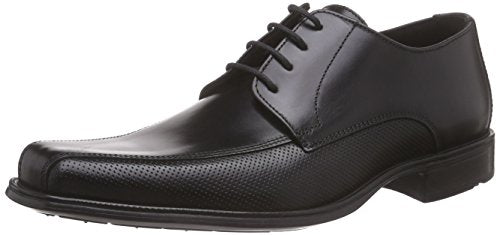 LLOYD Herren Schnürhalbschuhe Dagget, Männer Businessschuhe,Derby,Normalweit,Men's,Schnuerschuhe,Schnuerer,straßenschuhe,SCHWARZ,44.5 im Sale