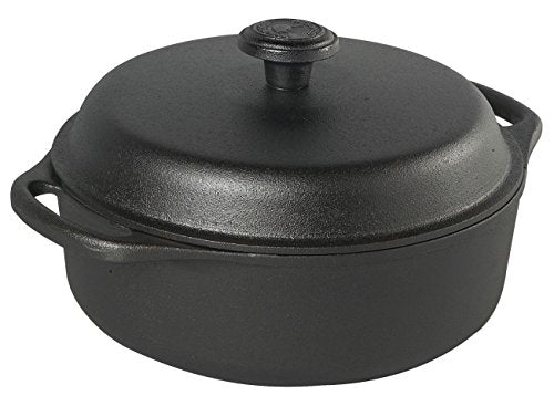 SKEPPSHULT Bräter, Gusseisen, Schwarz, 3 L