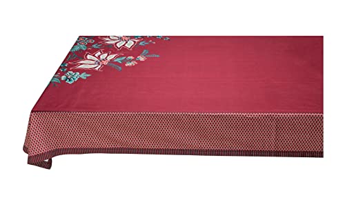 PiP Studio 51035048 Flower Festival Tischdecke Dark pink 140 x 180 cm (1 Stück)