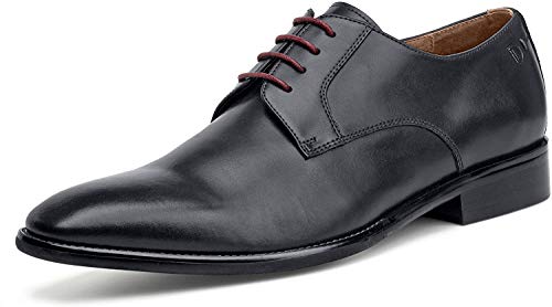 Digel Herren Businessschuhe Simon Schnürschuh Glattleder Schnürhalbschuhe Büro Elegant Uni Business büro dunkelblau schlicht elegant klassisch im Sale