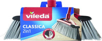 Thumbnail for Vileda 2-in-1 Zimmer-Besen Classica - Ersatzkopf für Besen mit Stiel ideal für die Aufnahme von Staub und Haaren, Grau im Sale