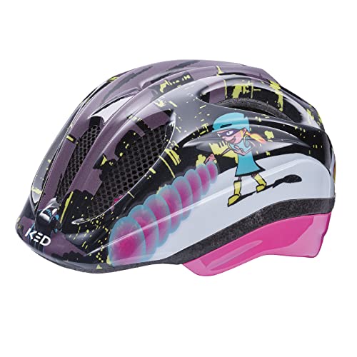 KED Kinder Meggy Trend Fahrradhelm, Superhero, 46-51 cm im Sale