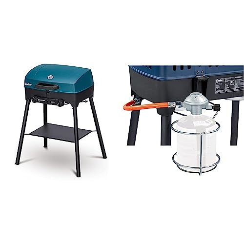 Enders® Camping Gasgrill EXPLORER NEXT PRO & ® KARTUSCHENHALTER-SET für URBAN und EXPLORER, 2092, Grill-Zubehör, Gasgrill BBQ