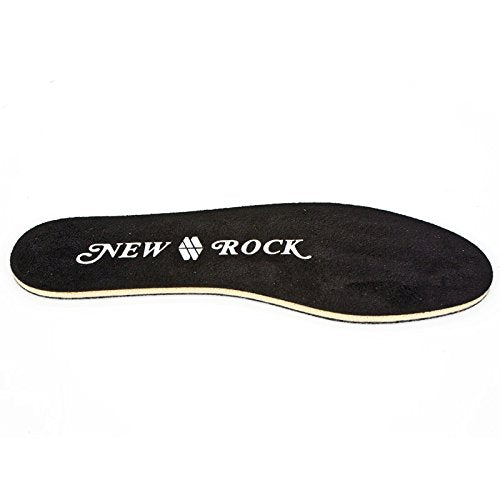 New Rock Black Leather M.Nrinsole S1 Accessories Insoles Insoles Merchandising Shoe Care Size 42 im Sale