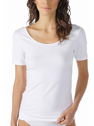 Mey Tagwäsche Serie Cotton Pure Damen Shirts 1/2 Arm Weiss M(40) im Sale