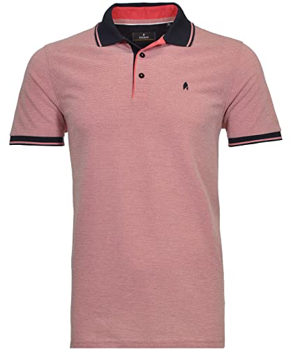 RAGMAN Herren Poloshirt farbig gestreift 6XL, Hummer-662 im Sale