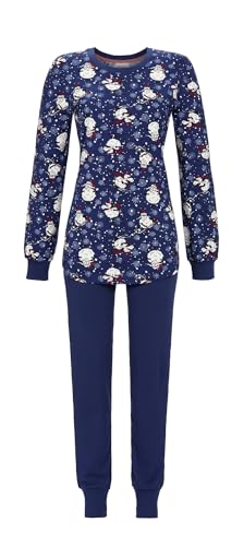 Ringella Pyjama mit Strickbündchen Farbe Dark Denim, im Sale