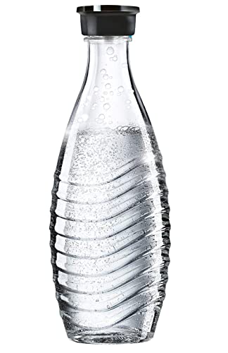 SodaStream Single Pack Glaskaraffe, Ersatzflaschen geeignet für die SodaStream Wassersprudler Crystal und Penguin, 1x 0,6 L Glaskaraffe im Sale