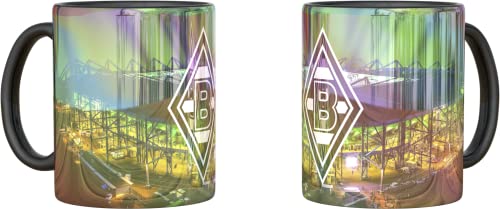 Borussia Mönchengladbach Tasse Becher Kaffeetasse METALLIC