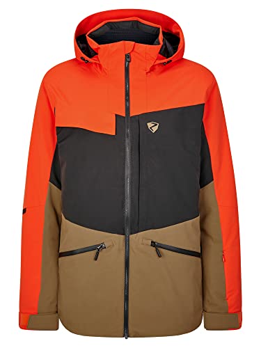 Ziener Herren TARPU Ski-Jacke/Winter-Jacke | warm, wasserdicht, PFC frei, new red, 48 im Sale