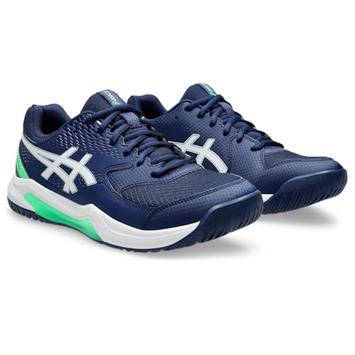 Asics Herren Gel-Dedicate 8 Sneaker, Blau Expanse Weiß, 43.5 EU im Sale