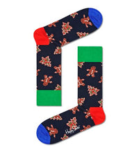 Thumbnail for Happy Socks Unisex Gingerbread Cookies Socken, Navy, 41-46 EU im Sale