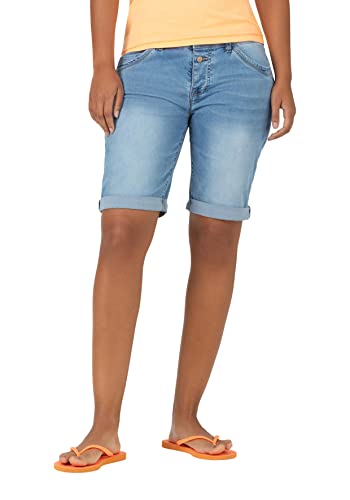 Timezone Damen Slim NaliTZ Shorts, Sky mid Blue wash, 29 im Sale