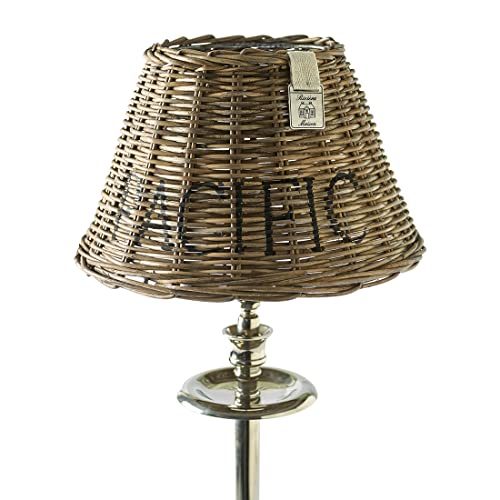 Riviera Maison Lampenschirm Rattan, klein, Leuchtenschirm rund konisch für Tischlampe, Ersatzlampenschirm, handgemacht - Pacific Lampshade - Natur - (ØxH) 25x16,6 im Sale