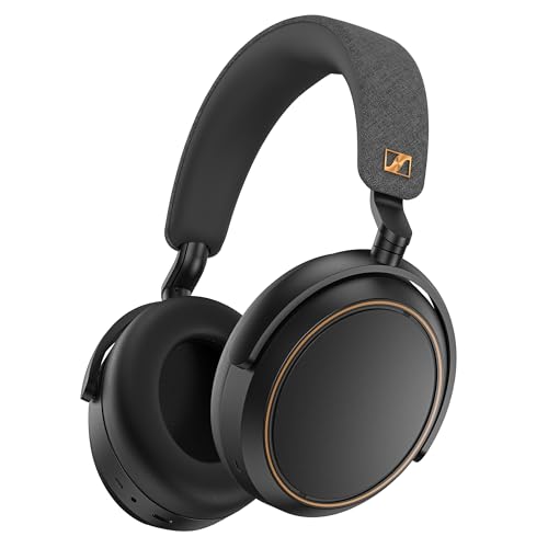 Sennheiser Momentum 4 Wireless Special Edition Kopfhörer mit Bluetooth - mit adaptiver Geräuschunterdrückung für kristallklare Anrufe - 60 Stunden Akkulaufzeit - anpassbarer Klang, Schwarz/Kupfer im Sale