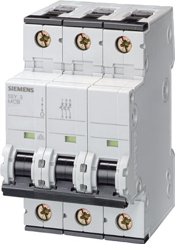 SIEMENS Ingenuity for life - 5SY63257 SENTRON Leitungsschutzschalter 400V 6kA, 3-polig, C, 25A, T=70mm im Sale