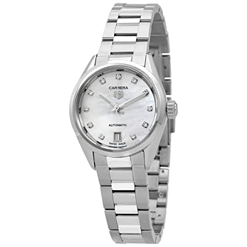 TAG Heuer Carrera Automatikuhr Ø 29mm WBN2412.BA0621 WEISS 29mm Modern, Weiß, 29 mm, Modern im Sale