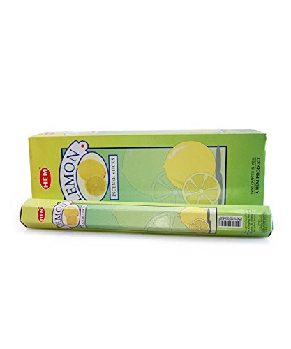 Räucherstäbchen Zitrone Lemon Marke HEM 6 Packungen