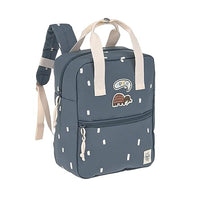 Thumbnail for LÄSSIG Kinderrucksack mit Brustgurt Kindergartentasche Kindergartenrucksack 28 cm, 7 Liter, 3 Jahre/Mini Square Backpack Happy Prints Dunkelblau im Sale