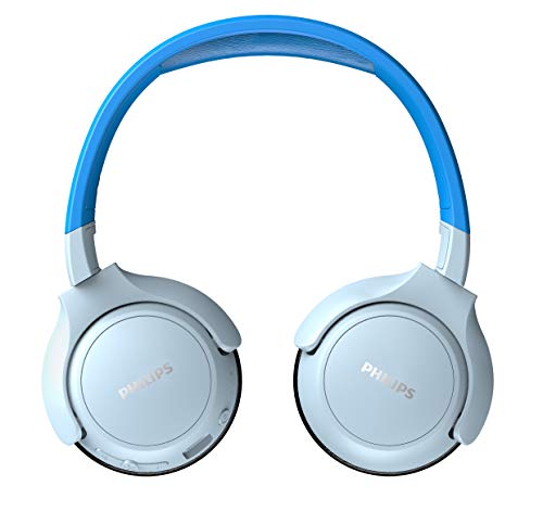 Philips TAKH402BL - Drahtlose Kinderkopfh�rer - Bluetooth - 20 Stunden Akkulaufzeit - Blau