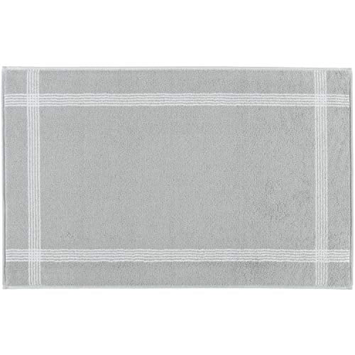 Cawö Home Badematten Two Tone 604 Platin - 76 50x80 cm