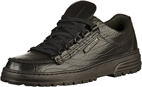 Mephisto Herren Cruiser Mamouth 714 Black Low Derby-Schnürschuhe, Schwarz, 46.5 EU im Sale