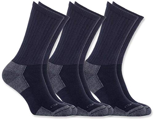 Carhartt Herren All-season Socken Mit Hohem Baumwollanteil, 3 Paar, Grau, EU im Sale