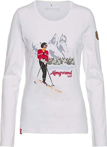 Almgwand Damen GERNKOGELALM Sweatshirt weiß S