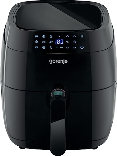 Gorenje Heißluftfritteuse 1400 W, 3,5 Kapazität, 9 Voreingestellte Programme, LED-Anzeige, Einstellbare Temperatur & Timer, Antihaftbeschichtung, Heißluftzirkulation – AF1409DB im Sale