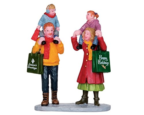 Lemax Christmas Village Family Christmas Shopping - 22022 im Sale