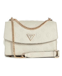 Thumbnail for GUESS Damen Cresidia Convertible Flap Klappe, Crossbody-Tasche, Knochen im Sale