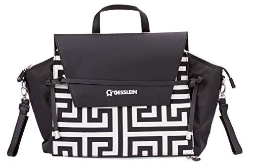 Gesslein 6350534000 Wickeltasche N°4, schwarz, 800 g im Sale