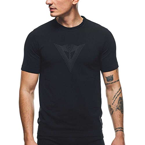 Dainese Herren Quick Dry Tee Baselayer-Shirt, Schwarz, - im Sale