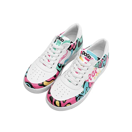 DOGO Schuhe Vegane Damen Dice Sneakers - Pop The Art 40 im Sale