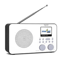 Thumbnail for TechniSat VIOLA 2 C IR - tragbares Internetradio (DAB+, UKW, WLAN, 2.4 Zoll Farbdisplay, Kopfhöreranschluss, Wecker, Sleeptimer, 3 Watt RMS, Akku, Netzteil) weiß/schwarz im Sale