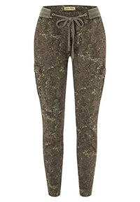 Thumbnail for Timezone Damen 7/8 Slim MalikaTZ 7 8, Greenish Camo, 30W EU im Sale