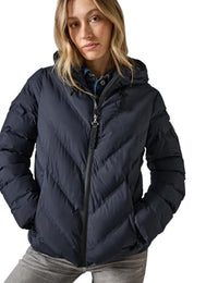 Thumbnail for CECIL Damen B201950 Gefütterte Jacke, Dark Navy Blue, im Sale