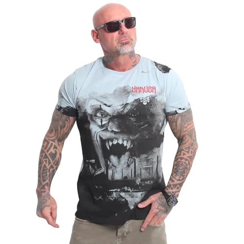 Yakuza Herren Horror Allover T-Shirt, Pale Banana, 4 im Sale