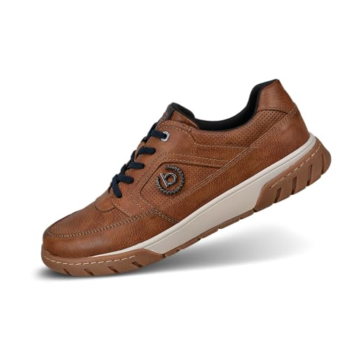 bugatti Herren Irish Schnürhalbschuhe, Cognac, EU im Sale