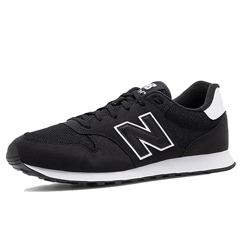 New Balance Herren 500 Sneaker, Black, 43 EU im Sale