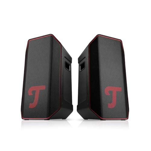 Teufel ROCKSTER AIR 2 Stereo-Set Bluetooth Lautsprecher Speaker der Spitzenklasse Akkulaufzeit bis 58 Stunden - Schwarz im Sale