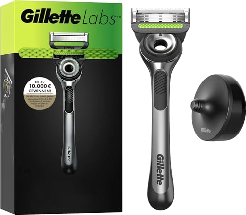 Gillette Labs, Rasierer mit Reinigungs-Element, 1 Griff 1 Ersatzklinge