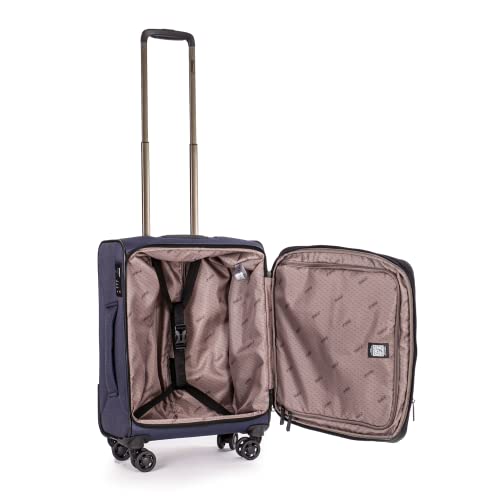 Stratic Bendigo Light+ Koffer Weichschale Reisekoffer Trolley Rollkoffer Handgepäck, TSA Kofferschloss, 4 Rollen, Erweiterbar, im Sale